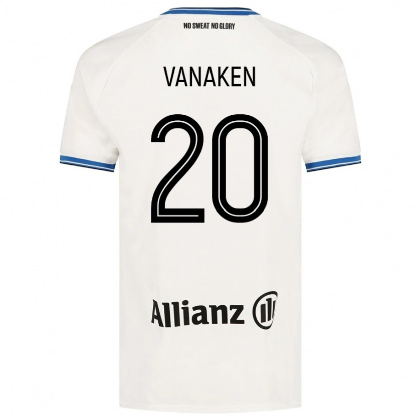 Danxen Barn Hans Vanaken #20 Vit Bortatröja Matchtröjor 2024/25 Tröjor T-Tröja