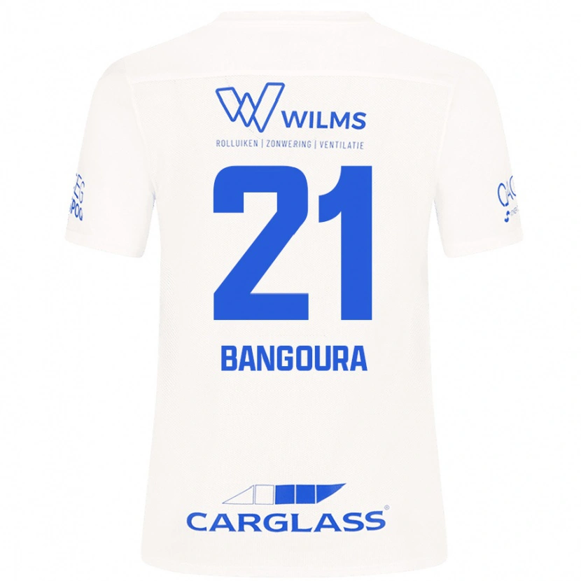 Danxen Barn Ibrahima Sory Bangoura #21 Vit Bortatröja Matchtröjor 2024/25 Tröjor T-Tröja