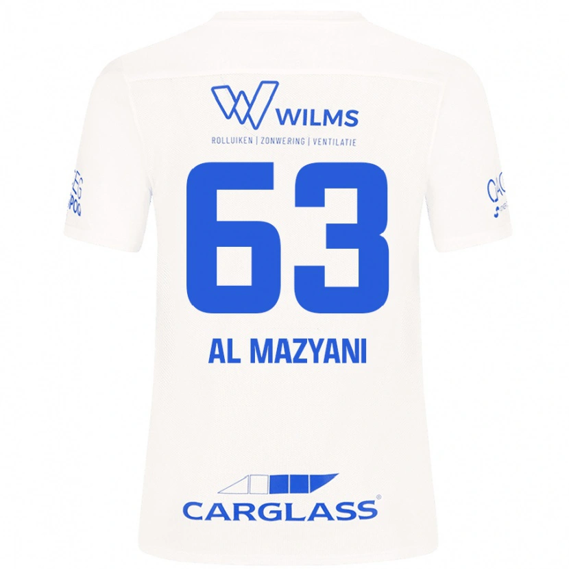 Danxen Barn Faissal Al Mazyani #63 Vit Bortatröja Matchtröjor 2024/25 Tröjor T-Tröja