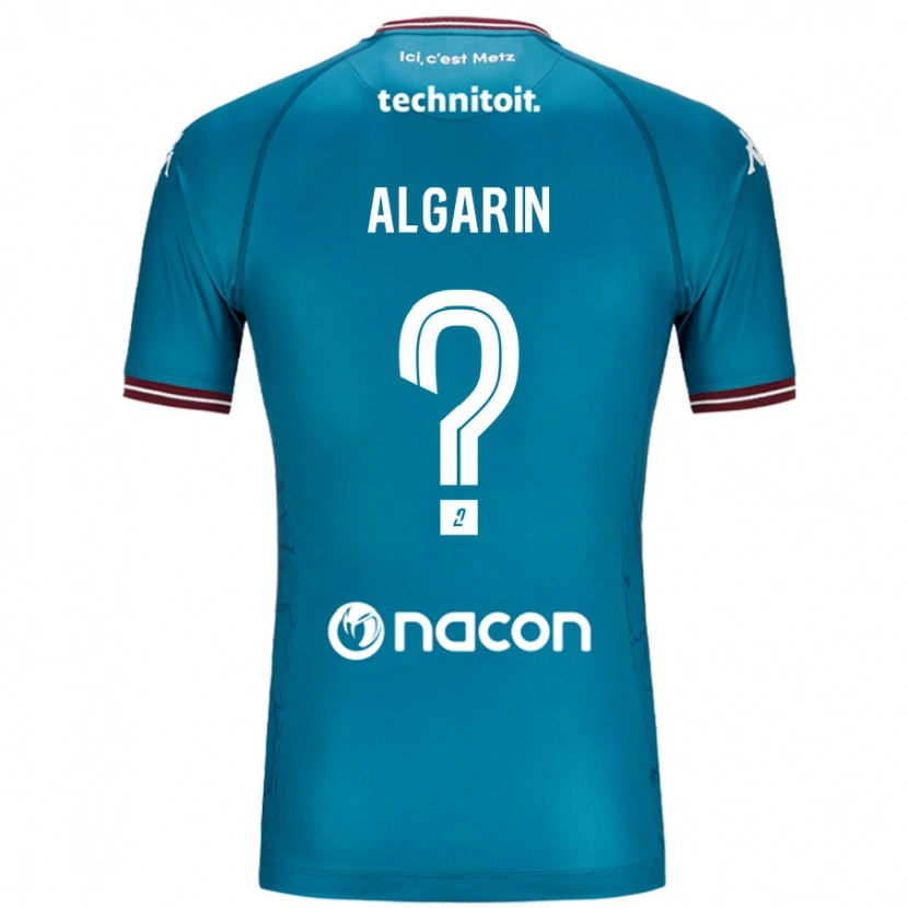 Danxen Barn Tony Algarin #0 Bleu Bensin Bortatröja Matchtröjor 2024/25 Tröjor T-Tröja
