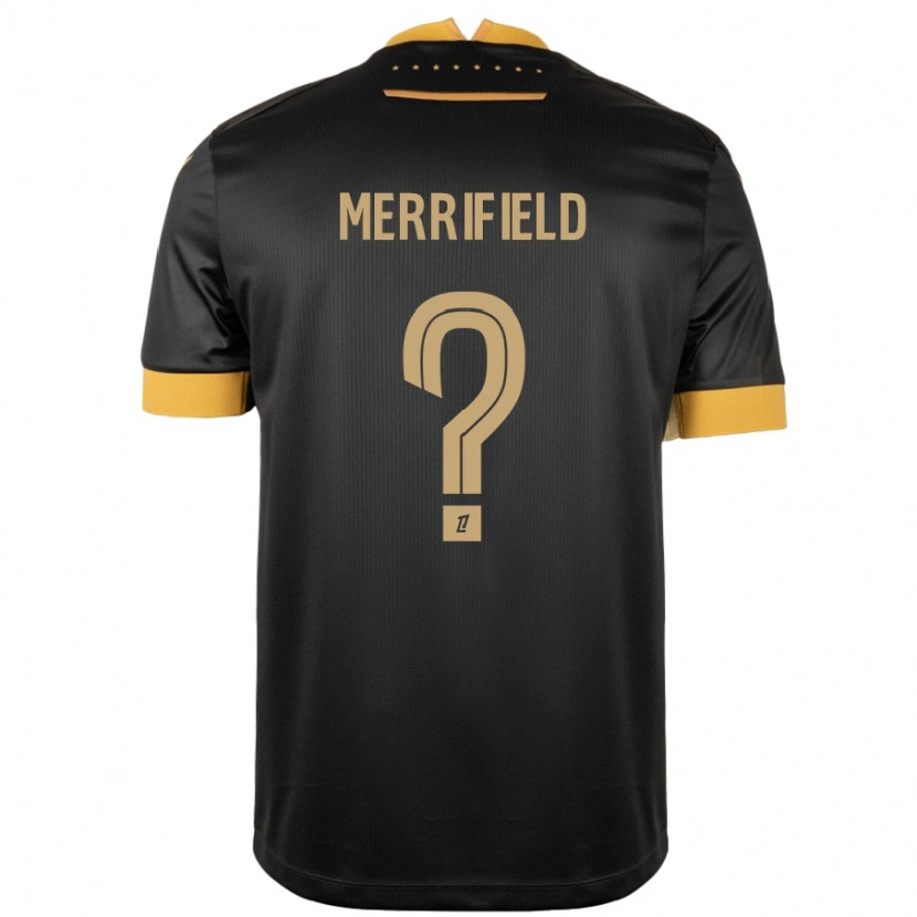 Danxen Barn Loan Merrifield #0 Svart Brun Bortatröja Matchtröjor 2024/25 Tröjor T-Tröja