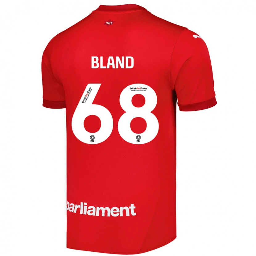 Danxen Män Jonathan Bland #68 Röd Hemmatröja Matchtröjor 2024/25 Tröjor T-Tröja