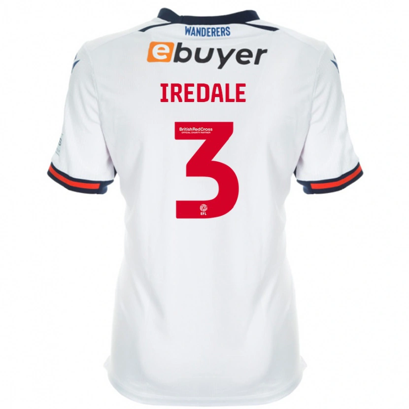 Danxen Män Jack Iredale #3 Vit Hemmatröja Matchtröjor 2024/25 Tröjor T-Tröja