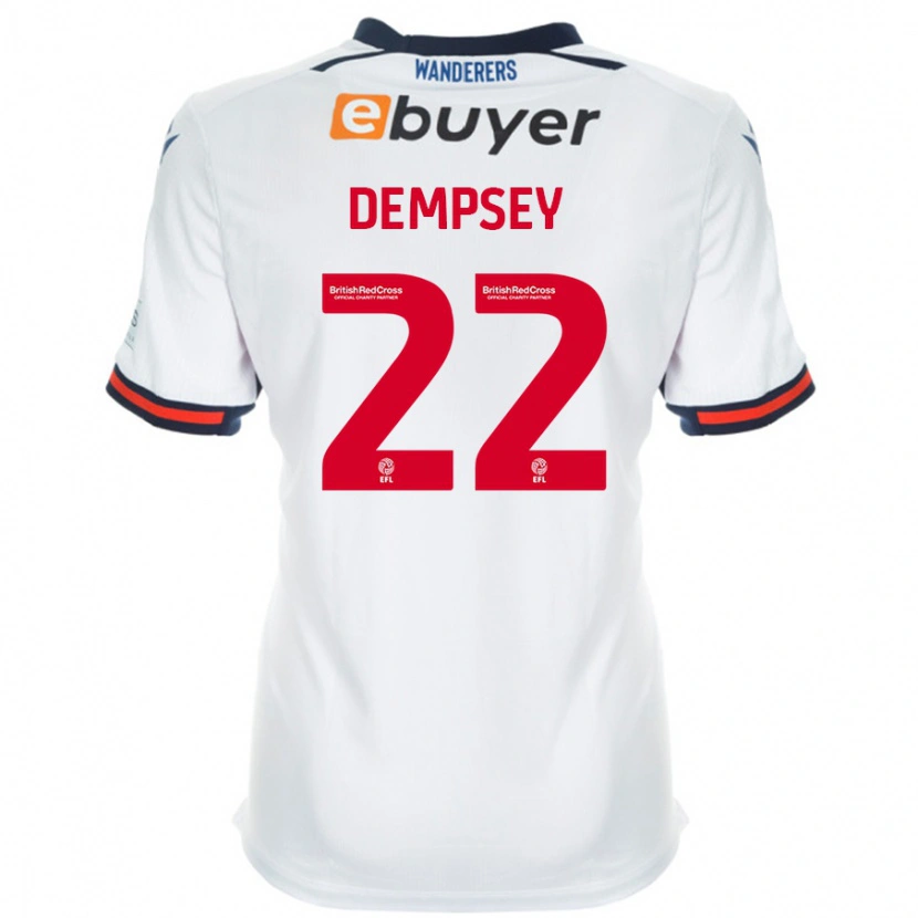 Danxen Män Kyle Dempsey #22 Vit Hemmatröja Matchtröjor 2024/25 Tröjor T-Tröja