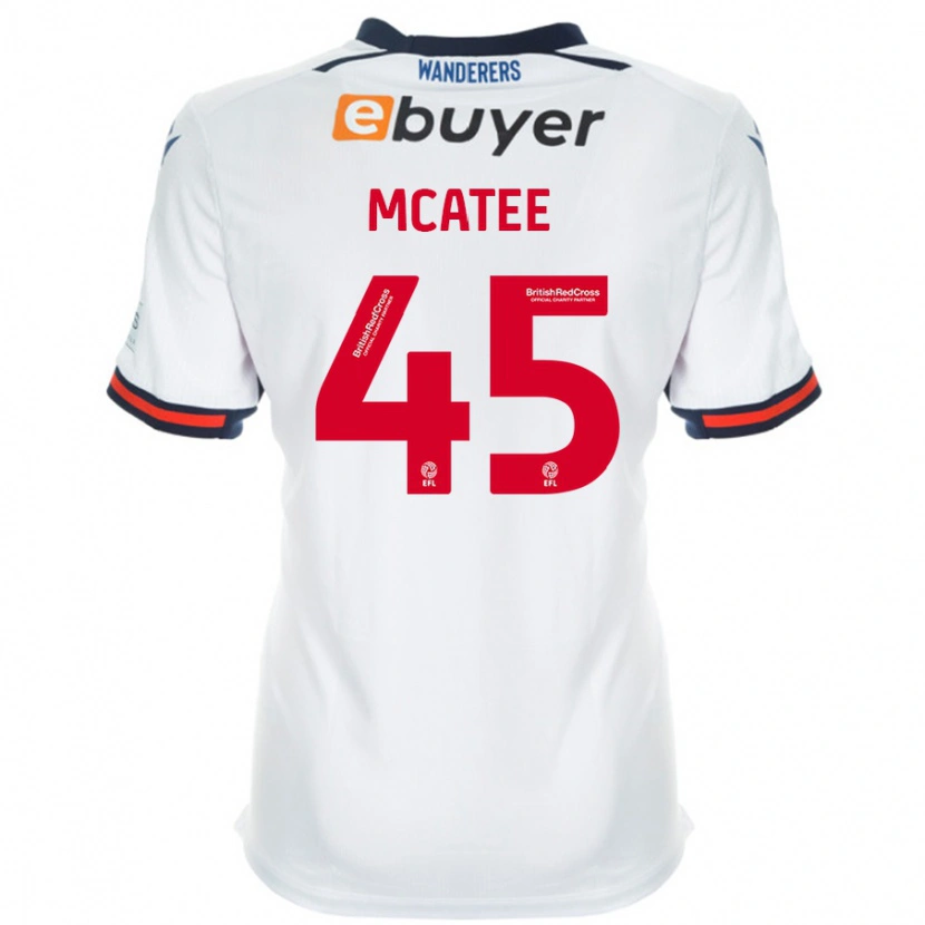 Danxen Män John Mcatee #45 Vit Hemmatröja Matchtröjor 2024/25 Tröjor T-Tröja