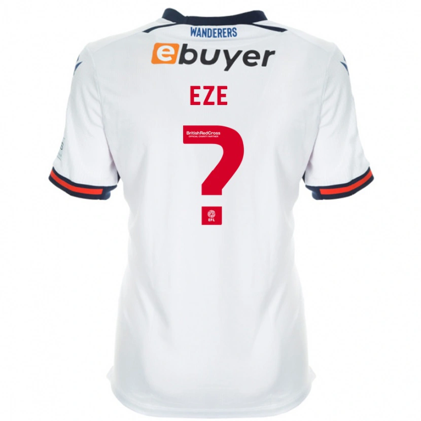 Danxen Män Dubem Eze #0 Vit Hemmatröja Matchtröjor 2024/25 Tröjor T-Tröja