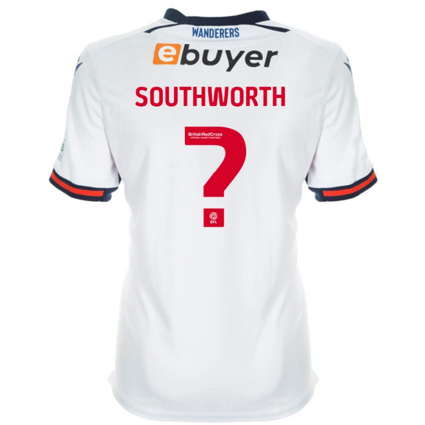 Danxen Män Ellie Southworth #0 Vit Hemmatröja Matchtröjor 2024/25 Tröjor T-Tröja
