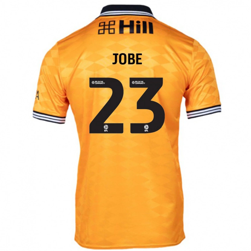 Danxen Män Mamadou Jobe #23 Orange Hemmatröja Matchtröjor 2024/25 Tröjor T-Tröja