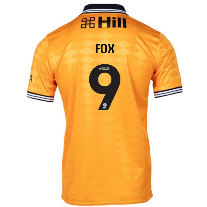 Danxen Män Ruth Fox #9 Orange Hemmatröja Matchtröjor 2024/25 Tröjor T-Tröja