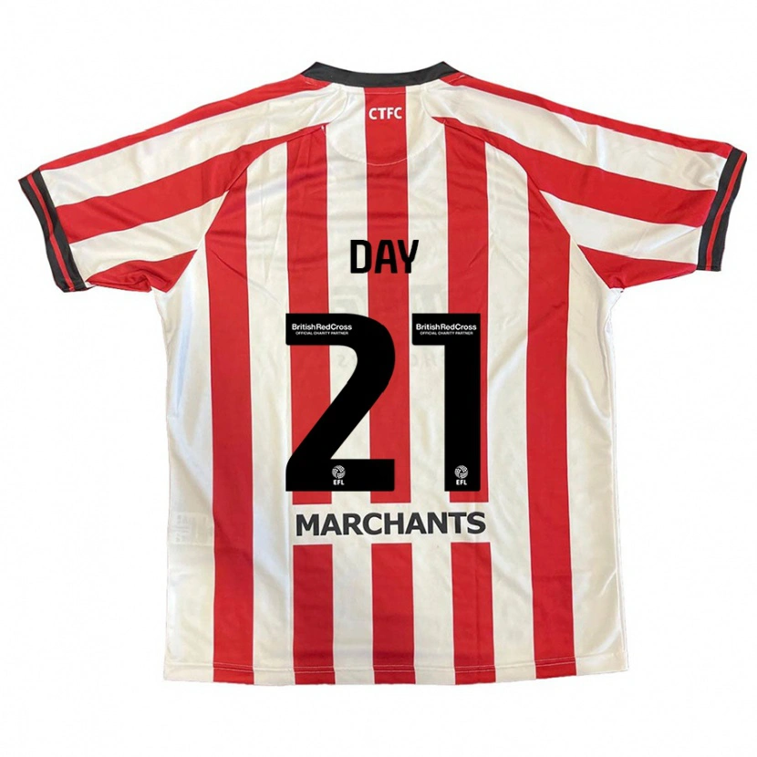 Danxen Män Joe Day #21 Röd Vit Hemmatröja Matchtröjor 2024/25 Tröjor T-Tröja