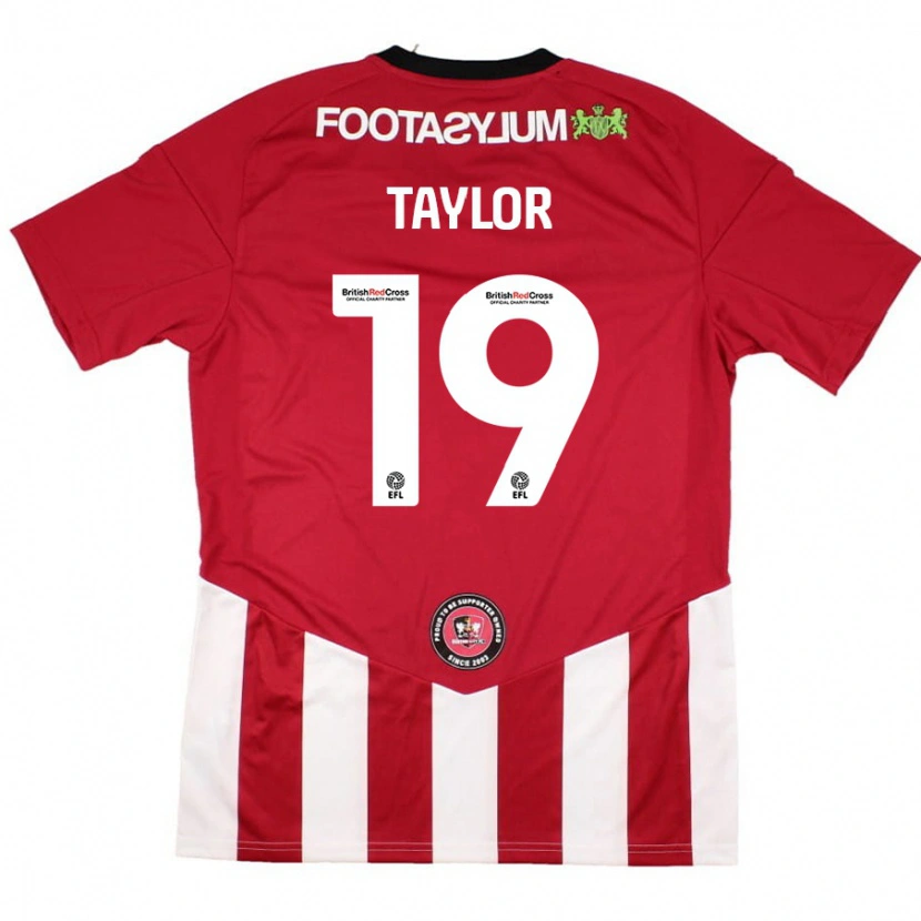 Danxen Män Mollie Taylor #19 Röd Vit Hemmatröja Matchtröjor 2024/25 Tröjor T-Tröja