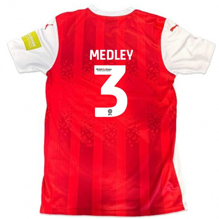 Danxen Män Zech Medley #3 Röd Vit Hemmatröja Matchtröjor 2024/25 Tröjor T-Tröja