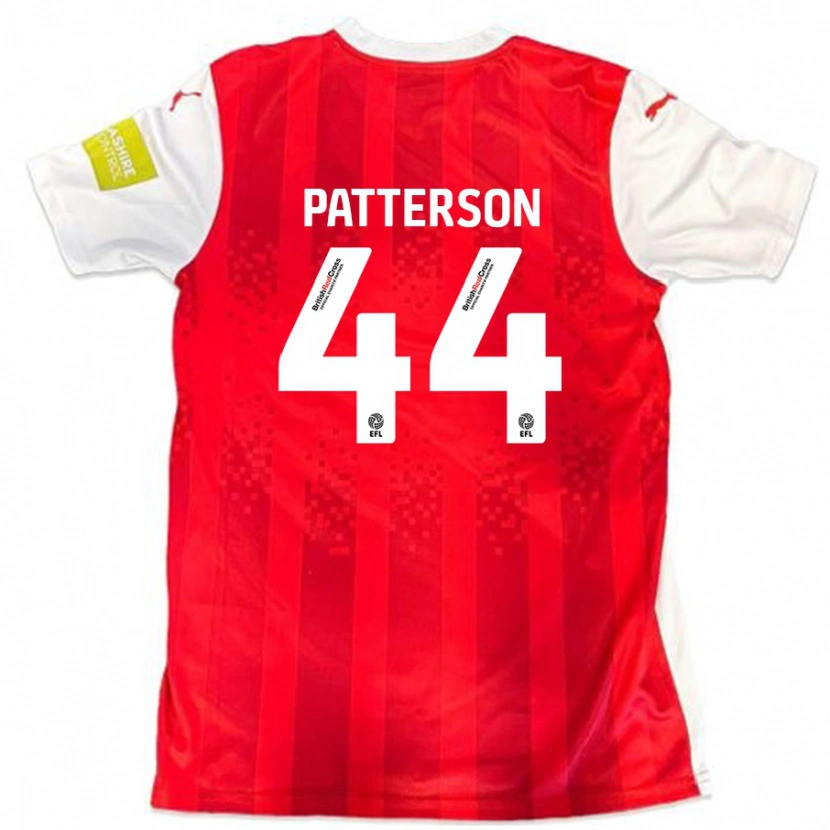 Danxen Män Phoenix Patterson #44 Röd Vit Hemmatröja Matchtröjor 2024/25 Tröjor T-Tröja