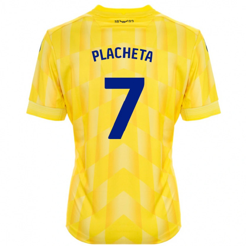 Danxen Män Przemyslaw Placheta #7 Gul Hemmatröja Matchtröjor 2024/25 Tröjor T-Tröja