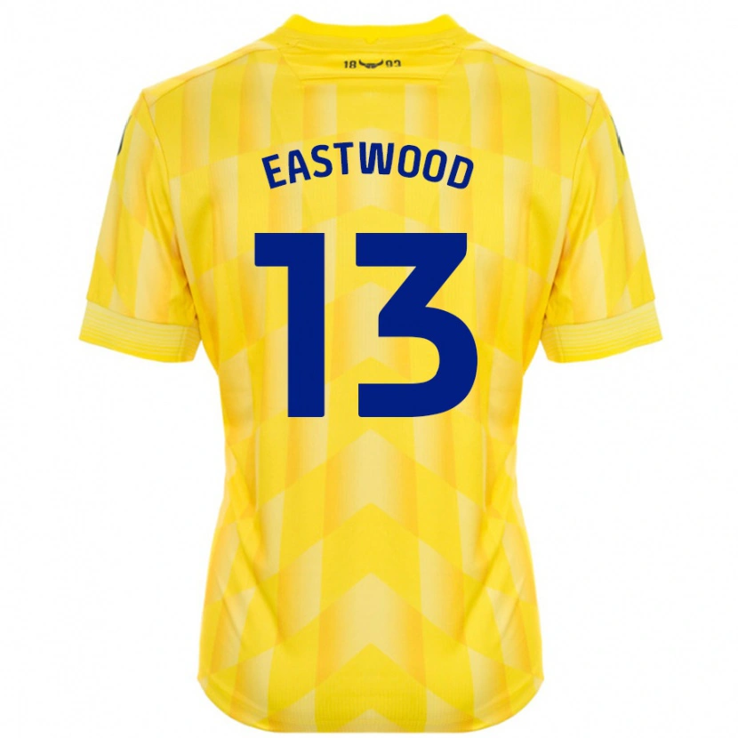 Danxen Män Simon Eastwood #13 Gul Hemmatröja Matchtröjor 2024/25 Tröjor T-Tröja