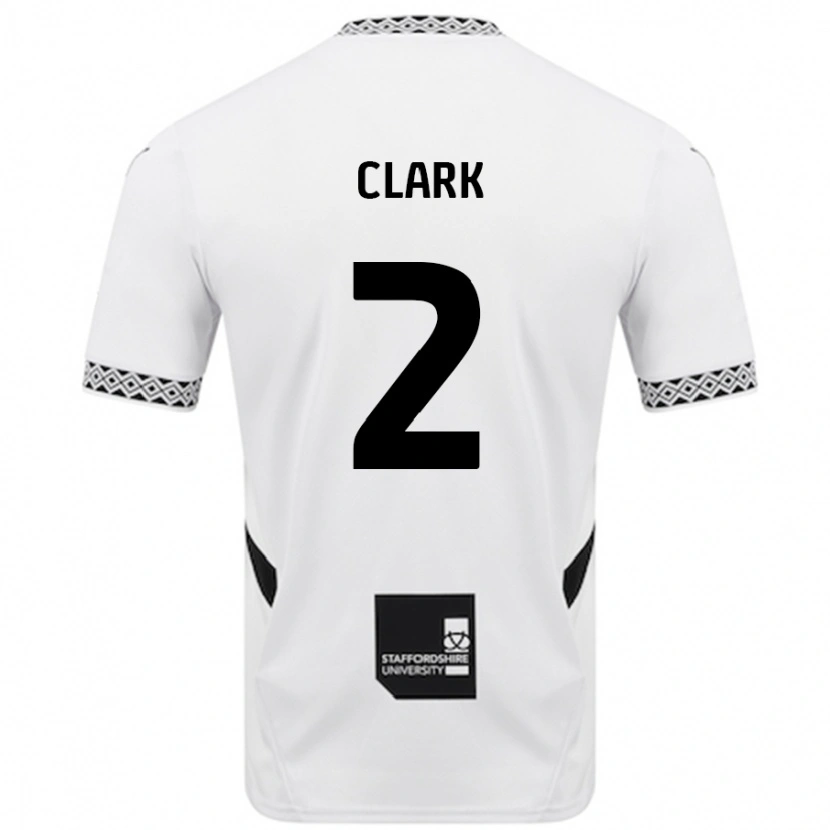 Danxen Män Mitch Clark #2 Vit Hemmatröja Matchtröjor 2024/25 Tröjor T-Tröja