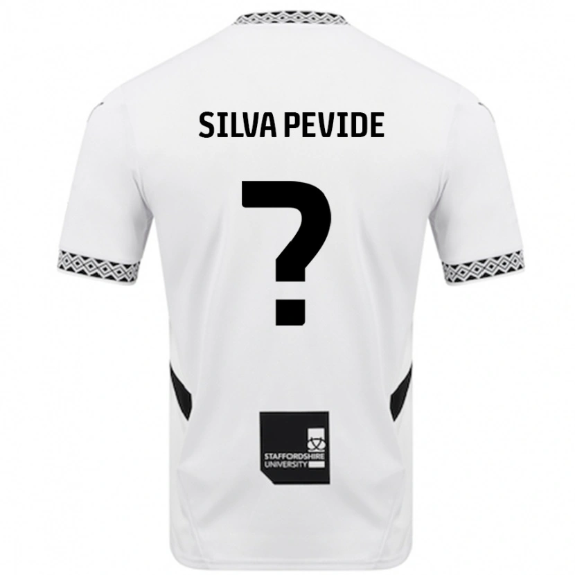 Danxen Män Joao Silva Pevide #0 Vit Hemmatröja Matchtröjor 2024/25 Tröjor T-Tröja