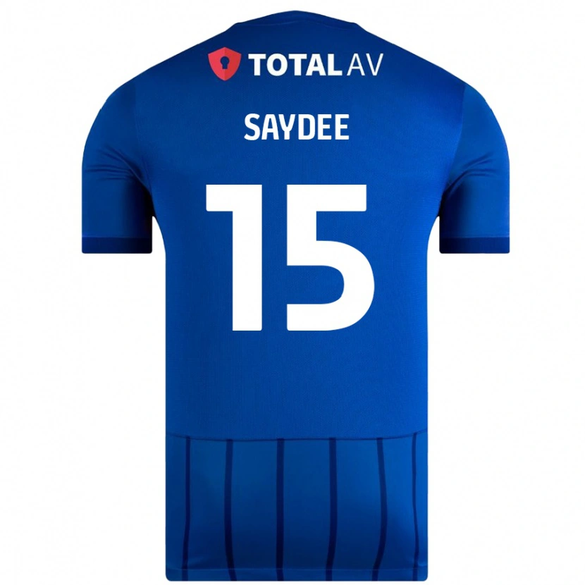 Danxen Män Christian Saydee #15 Blå Hemmatröja Matchtröjor 2024/25 Tröjor T-Tröja