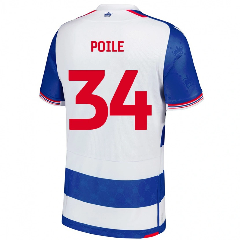 Danxen Män Imogen Poile #34 Blå Vit Hemmatröja Matchtröjor 2024/25 Tröjor T-Tröja