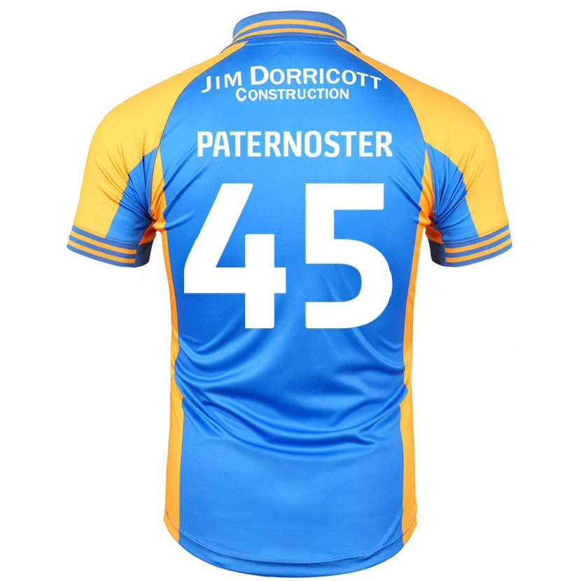 Danxen Män Vladimir Paternoster #45 Blå Bärnsten Hemmatröja Matchtröjor 2024/25 Tröjor T-Tröja