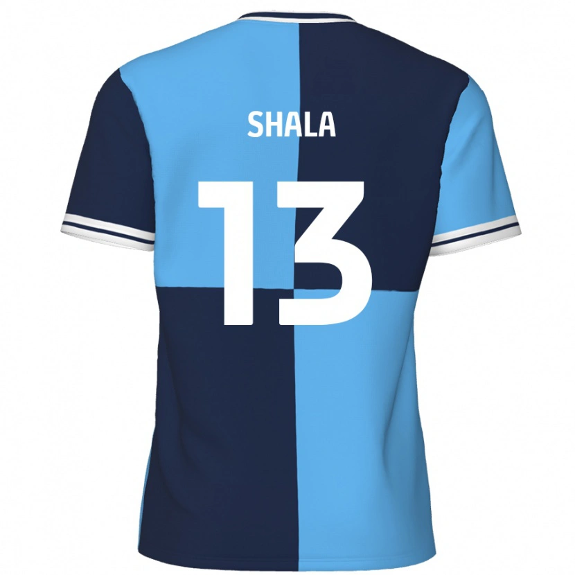 Danxen Män Laurence Shala #13 Himmelsblå Mörkblå Hemmatröja Matchtröjor 2024/25 Tröjor T-Tröja