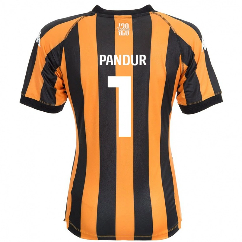 Danxen Män Ivor Pandur #1 Svart Bärnsten Hemmatröja Matchtröjor 2024/25 Tröjor T-Tröja