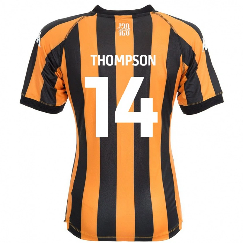 Danxen Män Katie Thompson #14 Svart Bärnsten Hemmatröja Matchtröjor 2024/25 Tröjor T-Tröja