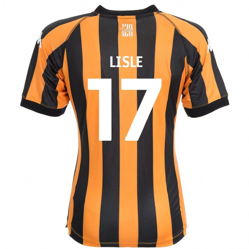 Danxen Män Mary Lisle #17 Svart Bärnsten Hemmatröja Matchtröjor 2024/25 Tröjor T-Tröja