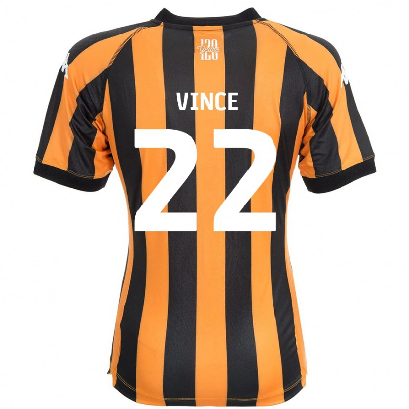 Danxen Män Anna Vince #22 Svart Bärnsten Hemmatröja Matchtröjor 2024/25 Tröjor T-Tröja