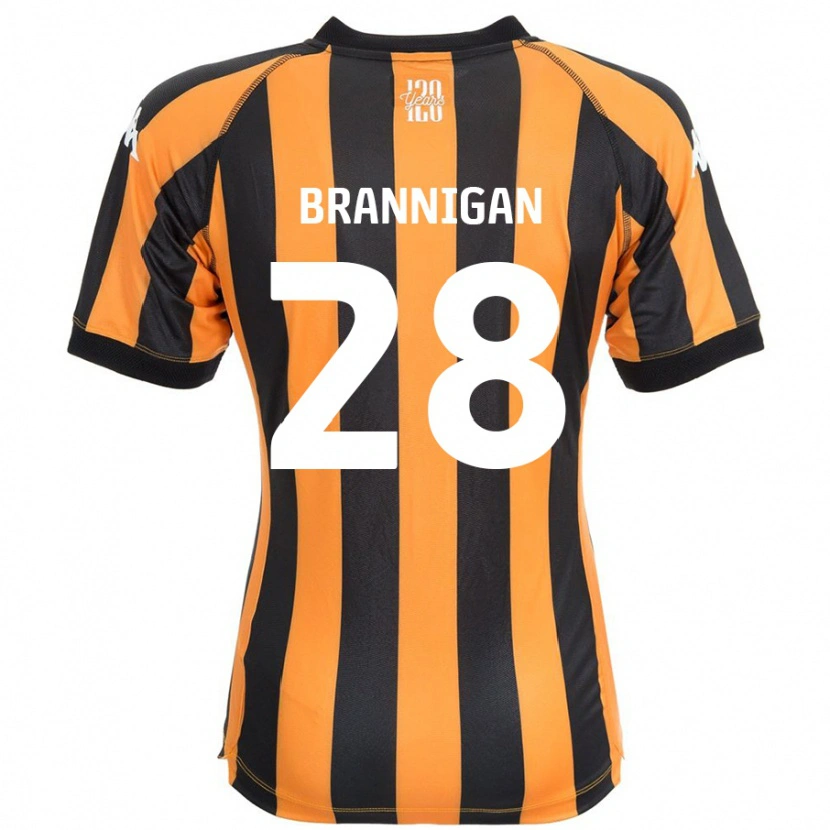 Danxen Män Aoife Brannigan #28 Svart Bärnsten Hemmatröja Matchtröjor 2024/25 Tröjor T-Tröja