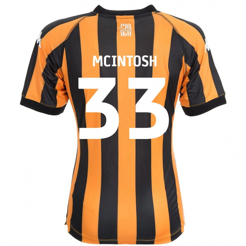 Danxen Män Lucy Mcintosh #33 Svart Bärnsten Hemmatröja Matchtröjor 2024/25 Tröjor T-Tröja