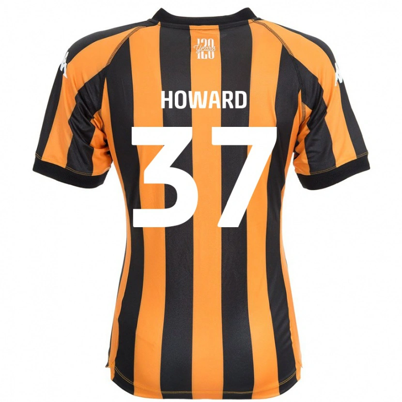 Danxen Män Scarlet Howard #37 Svart Bärnsten Hemmatröja Matchtröjor 2024/25 Tröjor T-Tröja