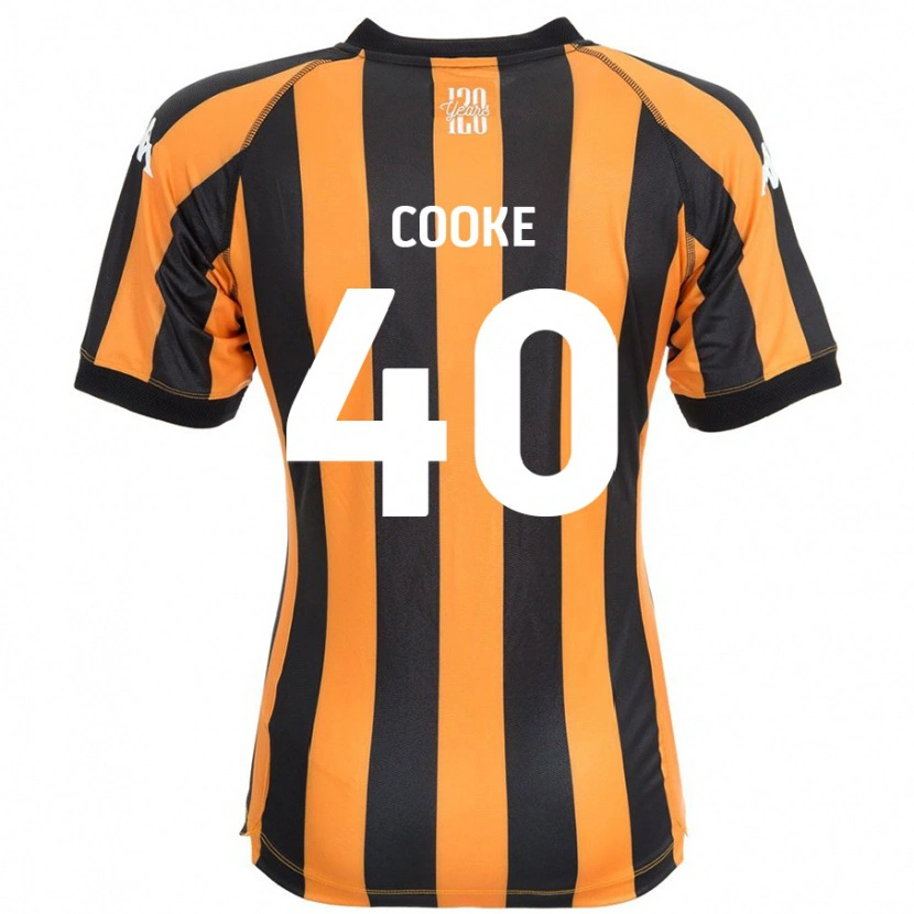 Danxen Män Megan Cooke #40 Svart Bärnsten Hemmatröja Matchtröjor 2024/25 Tröjor T-Tröja
