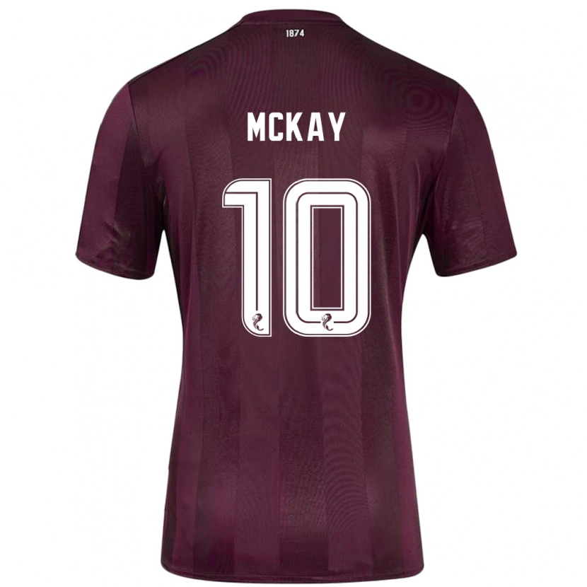 Danxen Män Barrie Mckay #10 Bourgogne Hemmatröja Matchtröjor 2024/25 Tröjor T-Tröja