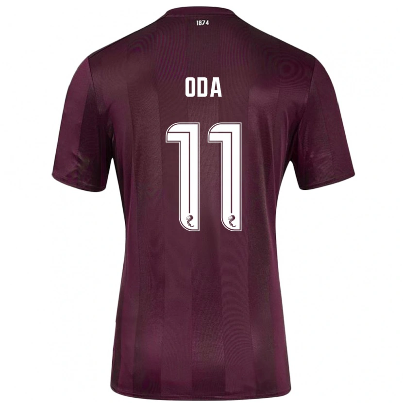 Danxen Män Yutaro Oda #11 Bourgogne Hemmatröja Matchtröjor 2024/25 Tröjor T-Tröja
