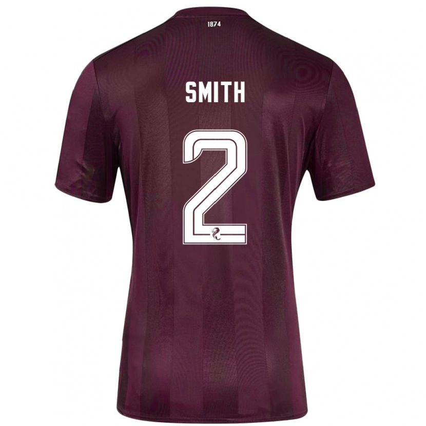 Danxen Män Lucas Smith #2 Bourgogne Hemmatröja Matchtröjor 2024/25 Tröjor T-Tröja