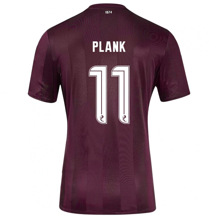 Danxen Män Dom Plank #11 Bourgogne Hemmatröja Matchtröjor 2024/25 Tröjor T-Tröja