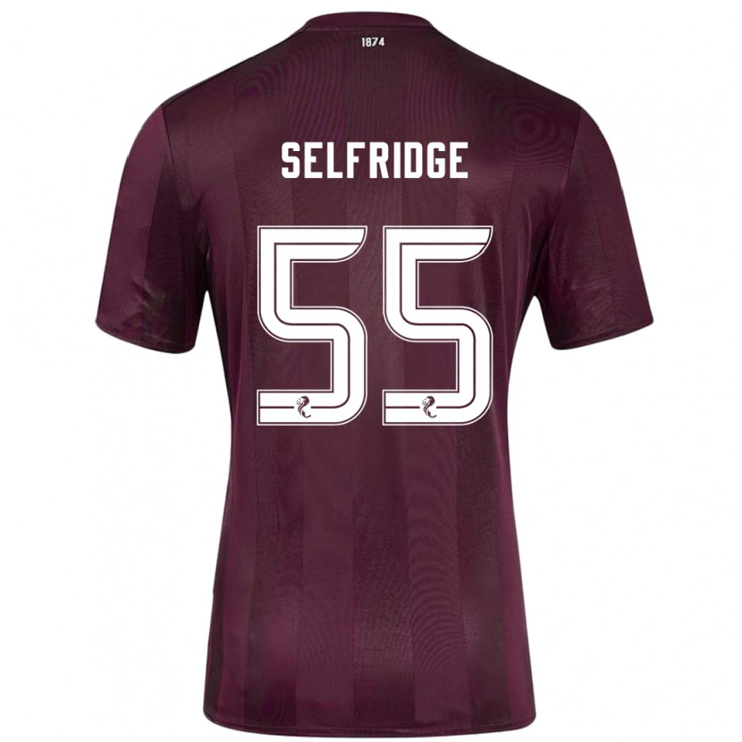 Danxen Män Louis Selfridge #55 Bourgogne Hemmatröja Matchtröjor 2024/25 Tröjor T-Tröja