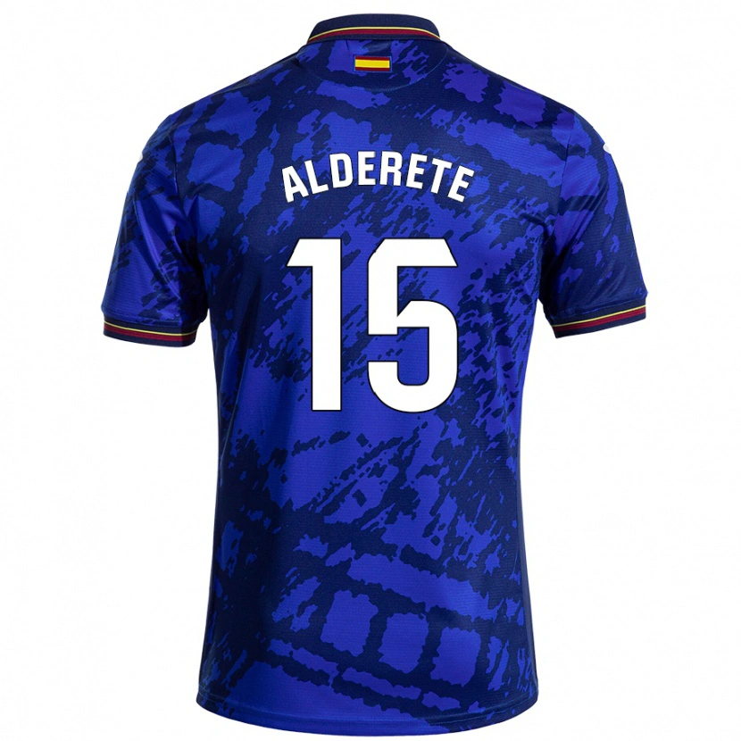 Danxen Män Omar Alderete #15 Mörkare Blå Hemmatröja Matchtröjor 2024/25 Tröjor T-Tröja