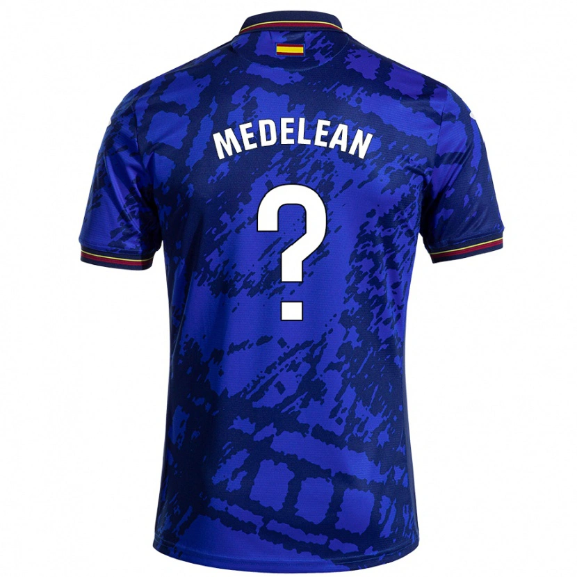 Danxen Män Valentin Medelean #0 Mörkare Blå Hemmatröja Matchtröjor 2024/25 Tröjor T-Tröja