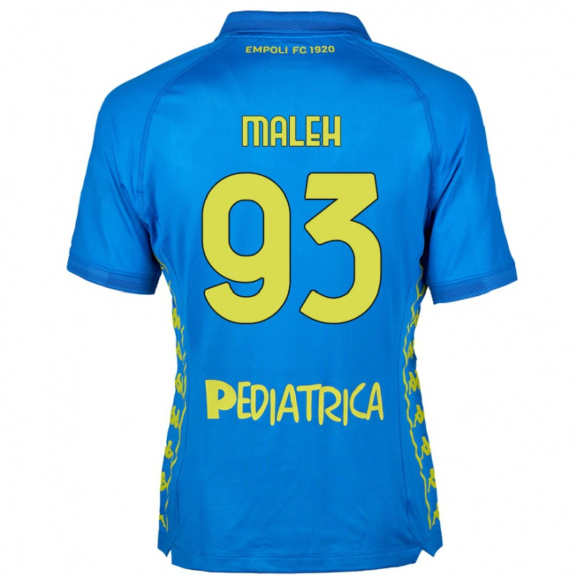 Danxen Män Youssef Maleh #93 Blå Hemmatröja Matchtröjor 2024/25 Tröjor T-Tröja