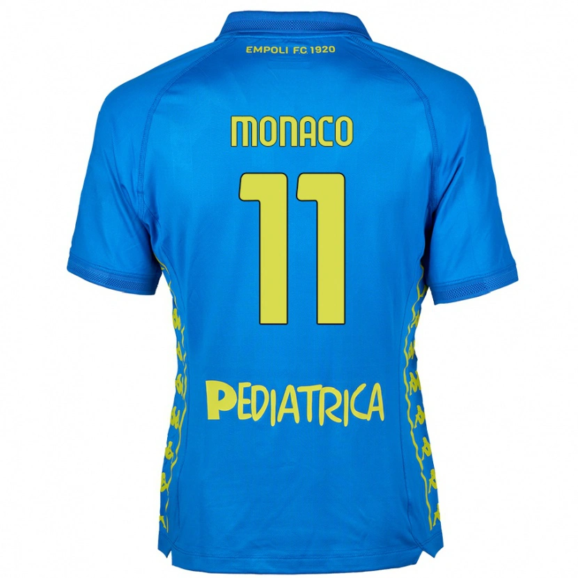 Danxen Män Salvatore Monaco #11 Blå Hemmatröja Matchtröjor 2024/25 Tröjor T-Tröja