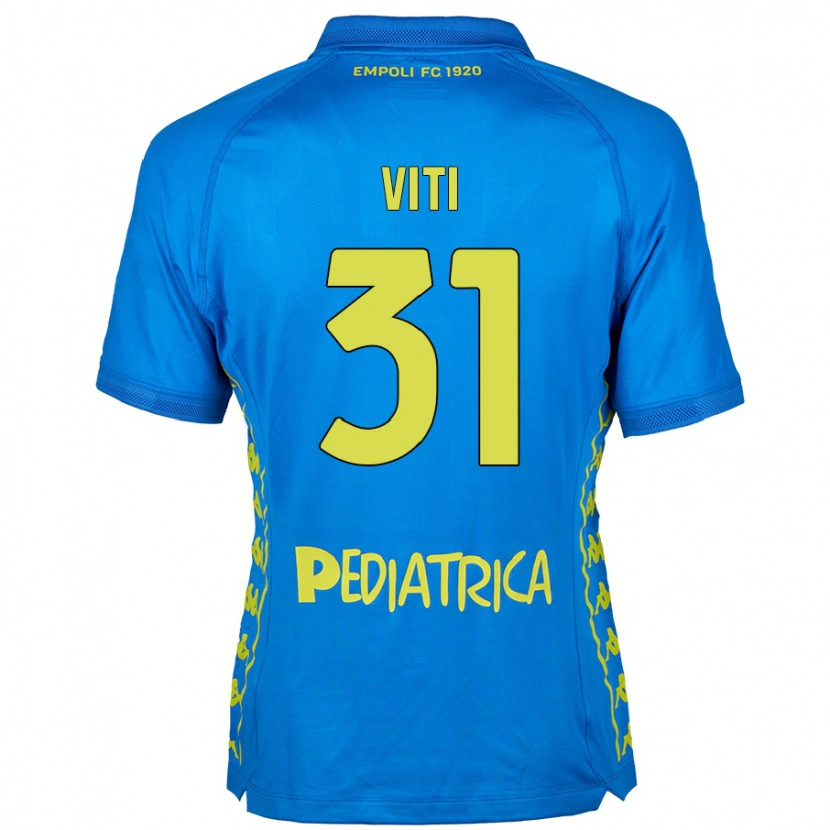Danxen Män Vittorio Viti #31 Blå Hemmatröja Matchtröjor 2024/25 Tröjor T-Tröja