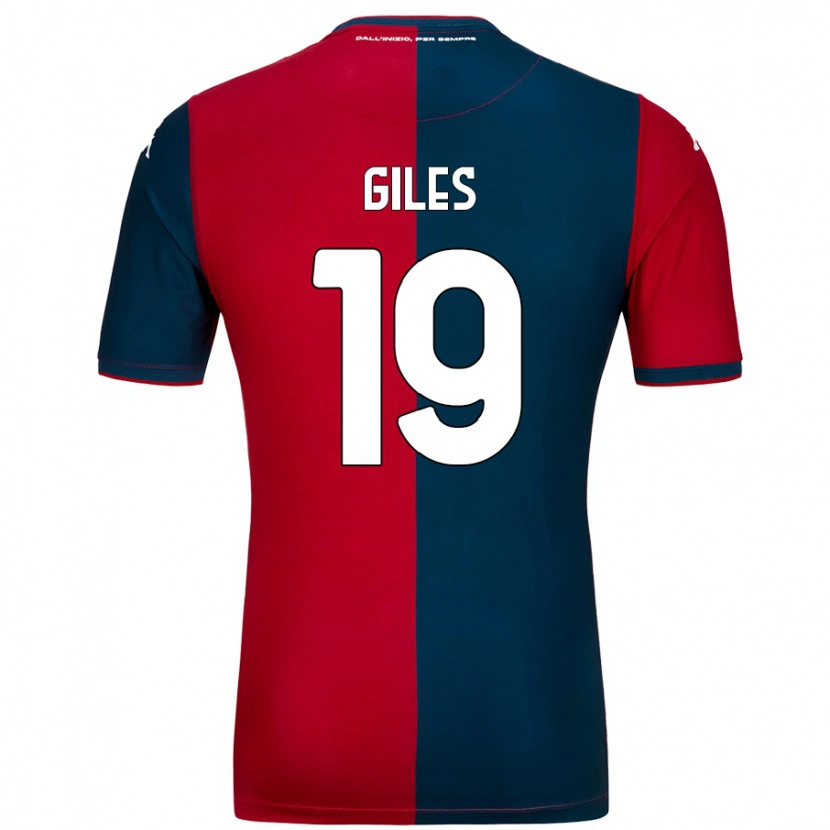 Danxen Män Heidi Giles #19 Röd Mörkblå Hemmatröja Matchtröjor 2024/25 Tröjor T-Tröja