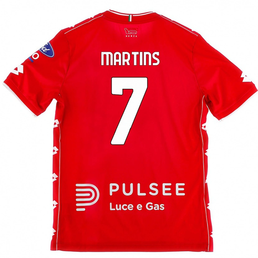 Danxen Män Kevin Martins #7 Röd Vit Hemmatröja Matchtröjor 2024/25 Tröjor T-Tröja