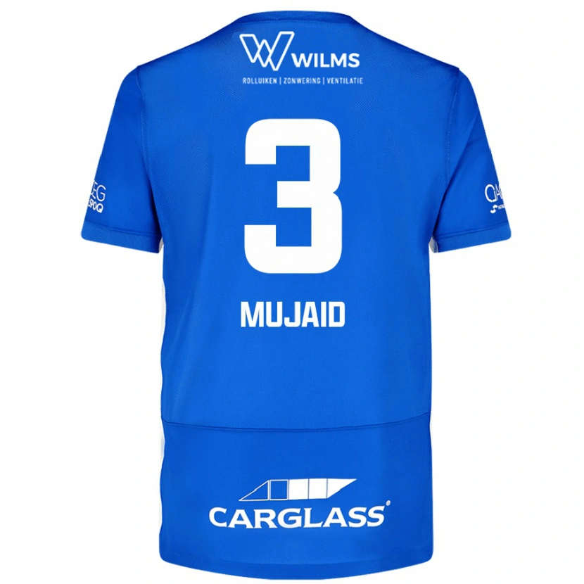 Danxen Män Mujaid Sadick #3 Blå Hemmatröja Matchtröjor 2024/25 Tröjor T-Tröja