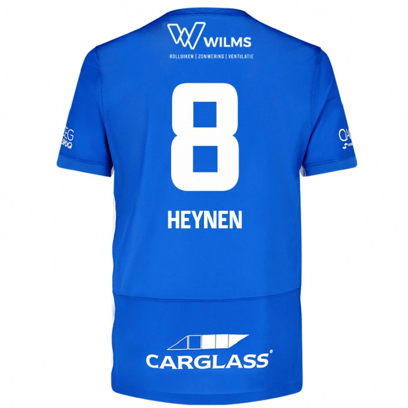 Danxen Män Bryan Heynen #8 Blå Hemmatröja Matchtröjor 2024/25 Tröjor T-Tröja