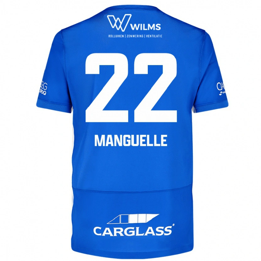 Danxen Män Brad Manguelle #22 Blå Hemmatröja Matchtröjor 2024/25 Tröjor T-Tröja