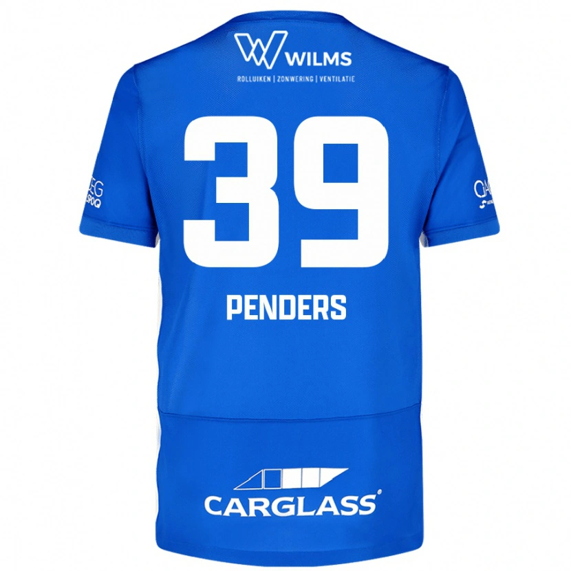 Danxen Män Mike Penders #39 Blå Hemmatröja Matchtröjor 2024/25 Tröjor T-Tröja