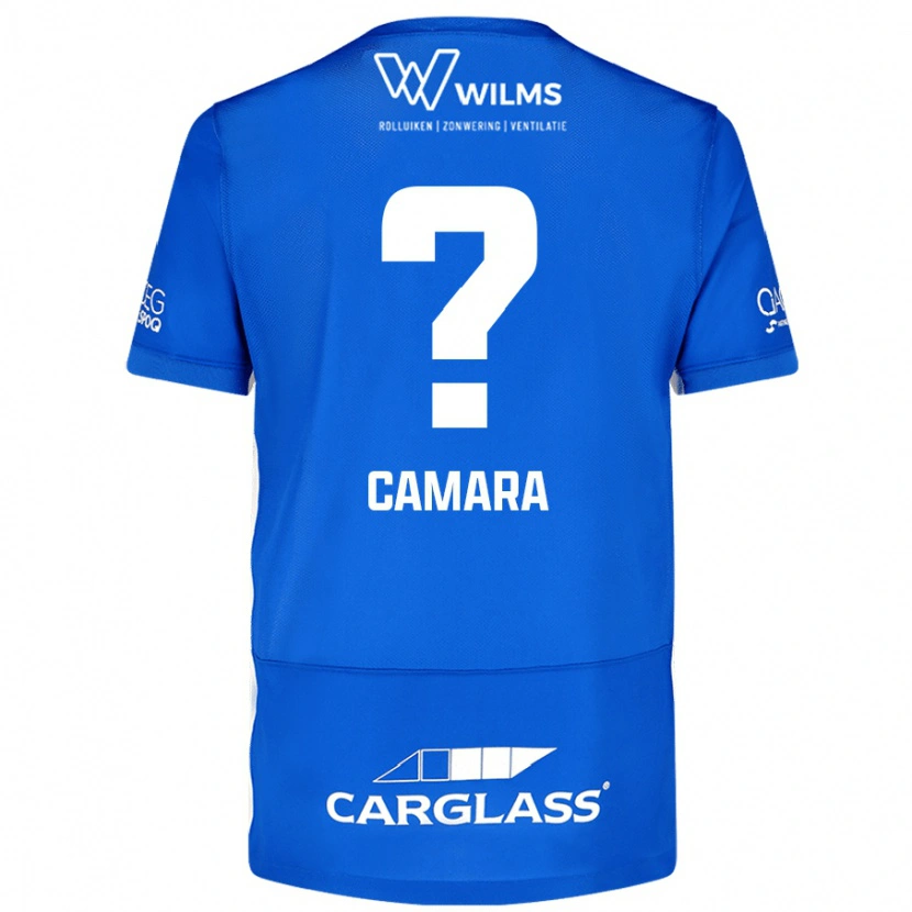 Danxen Män Ali Camara #0 Blå Hemmatröja Matchtröjor 2024/25 Tröjor T-Tröja